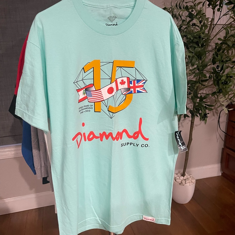 Diamond Supply Co. - “15 year anniversary shirt” NWT**